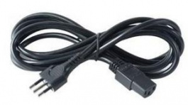 6003-0924, Power Cable, IEC C13 - Type L (Italy / Chile), 220V, Datalogic