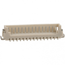 DF13-15P-1.25V(20), Pin header, straight, SMD 15P, Hirose