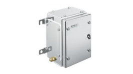 1194590000, Metal Enclosure 133x152x229mm Stainless Steel Silver IP66/IP67, Weidmuller