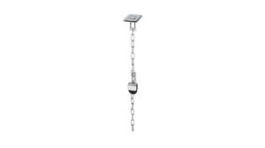 35233, Cellar Grating Lock, 600mm, Chrome Plated Metal, ABUS