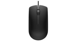 570-AAIR, Wired Mouse MS116 1000dpi Optical Black, Dell