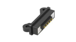 685-0052241-110, Magnetic Pogo Connector, Plug, 5 Positions, Edac