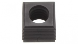 2584020000, Cable Grommet, 12 ... 13mm, TPE, Black, Weidmuller
