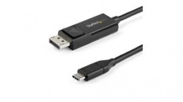 CDP2DP2MBD , Video Cable Bi-Directional, USB-C Plug - DisplayPort Plug, 3840 x 2160, 2m, StarTech