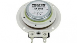 EX 60 R - 8 Ohm, Electro Dynamical Exciter 70mm 8Ohm 25W White, Visaton