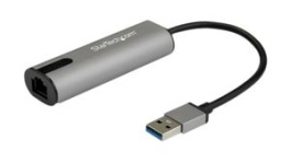 US2GA30, Network Adapter NBASE-T NIC USB-A - RJ45 Black / Grey, StarTech