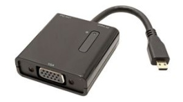 12993118, Video Cable Adapter, Micro HDMI Plug - VGA Socket 150mm, Value