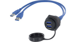 1310-1036-02, Panel Contact, USB 3.0 A 1 m, Encitech Connectors