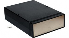 1598JBK, FRABS Instrument Case, 200 x 280 x 76 mm, Black, ABS, IP54, Hammond