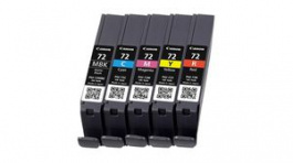 6402B009, Ink PGI-72 Black/Cyan/Magenta/Yellow/Red, CANON
