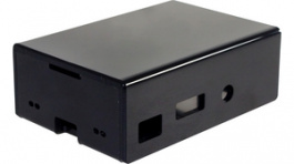 CBRPI-2-3-BLK, Raspberry Pi B+ /&nbsp;&nbsp;Pi 2 /&nbsp;&nbsp;Pi 3&nbsp;&nbsp;Enclosure 89.4 x 62.4 x 32 mm black Polystyrene, CamdenBoss