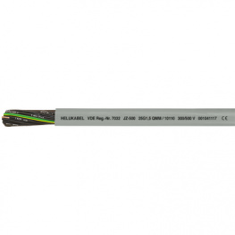 10009, Control Cable 7x 0.5mm\x1a PVC Unshielded Grey, Helukabel