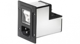 3-118-974, Power Inlet With Filter 10 A 250VAC, Schurter