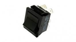 C1560VQAAA, Rocker Switch 16 A ON-ON Black, Bulgin