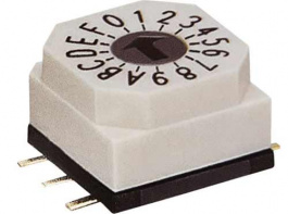 RND 210-00117, PCB coding switch HEX 3+2, RND Components