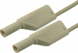 MLS WS 200/2.5 WEI / WHITE Safety test lead diam. 4 mm white 200 cm CAT II