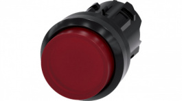 3SU1001-0BB20-0AA0, SIRIUS ACT Illuminated Push-Button front element Plastic, red, Siemens