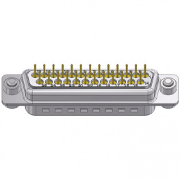 DTS09SY/2M85UNB5, D-Sub socket 9 Female Solder PCB THT/Straight, Deltron swiss