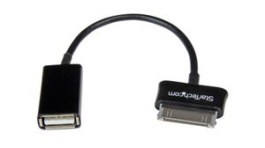 SDCOTG, Cable Samsung 30-Pin Plug - USB-A Socket 152mm Black, StarTech.com