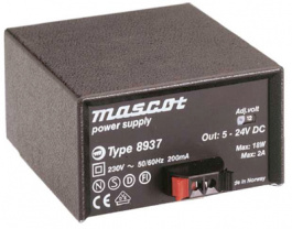 8937052400, Power Supply Unit 5...24 VDC 0.75...2 A EU -, Mascot