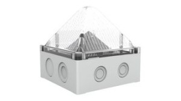 21108641000, Signal Beacon AC 253V 45mA Quadro HI IP66 Cage Clamp Clear, Pfannenberg