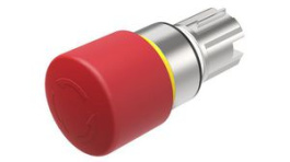45-2C36.2820.000, Переключатель: безопасности; Фикс.пол: 2; 22мм; красный; Пол: 2, EAO