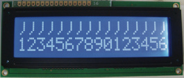 DEM 16214 SBH-PW-N, Dot matrix LCD display 7.76 mm 2 x 16, Display Elektronik