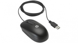 2TX37AA , Essential Wired USB Mouse 800dpi Black, HP