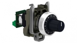 XB4BD912R100K, Потенциометр; 22мм; черный; Подсвет: отсутствует; IP66; -40?70°C, SCHNEIDER ELECTRIC