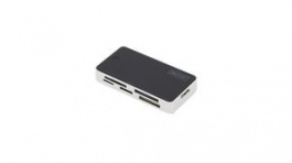 DA-70330-1, Dual Card Reader, CF/SD/SDHC/MMC/RS-MMC/MMC+/MMCm/miniSD/MS/MS PRO/MS PRO Duo/XD/MMC4.0/MMC Micro/MMC Mobile, 5GB/s, 5GB/s, DIGITUS