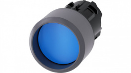 3SU1030-0CB50-0AA0, SIRIUS ACT Push-Button front element Metal, matte, blue, Siemens
