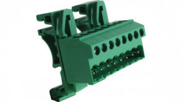 CTBPD96VJ/8, DIN Rail Mounted Pluggable Terminal Block Pitch 5.08 mm, 8 Poles, CamdenBoss