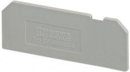 2770804, DP-UKKB 3/ 5 Spacer plate 67 x 2.5 x 25 mm Grey, Phoenix Contact