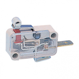 BVM3FYR, Micro switch 10 A Roller lever 1 break contact (NC), SAIA-BURGESS