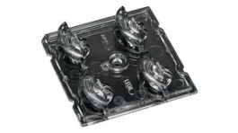 C14556 STRADA-2X2-TF, Линза для LED; квадратная; прозрачный; H: 8,7мм; Габариты: 50x50мм, LEDIL