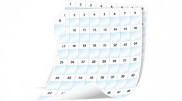 1908553, XTL Laminated Label Sheets White, Dymo