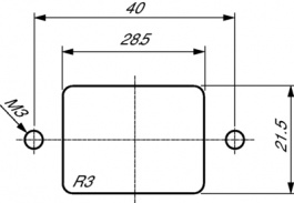 FN9222B-3-06, Power inlet with filter 3 A 250 VAC, Schaffner