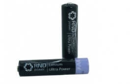 RND 305-00011 [4 шт], Primary Lithium Battery AAA FR03 Pack of 4, RND power