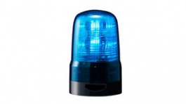 SF08-M1KTB-B, Signal Beacon, Blue, Wall Mount, 24V, 80mm, 86dB, IP66, PATLITE