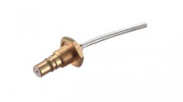24 QMA-50-2-1/111 NE, RF Connector, QMA, Brass, Socket, Straight, 50Ohm, Soldering Terminal, Huber+Suhner