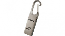 FDU32GLOOP30-EF, USB-Stick USB Flash drive 32 GB silver, PNY