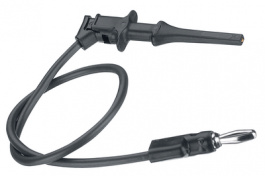 6249-36-0, Измерительный провод; 60ВDC; 30ВAC; 5А; Дл: 0,9144м; черный, Pomona