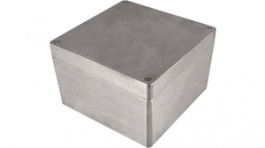RND 455-00400, Metal enclosure light grey 159 x 159 x 102 mm Aluminium IP 65, RND Components