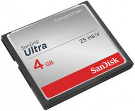 SDCFHS-004G-G46, Ultra CompactFlash Card 4 GB, Sandisk