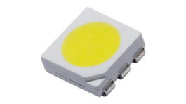 RND 135-00242, SMD LED White 6500K 6500mcd PLCC-6, RND Components