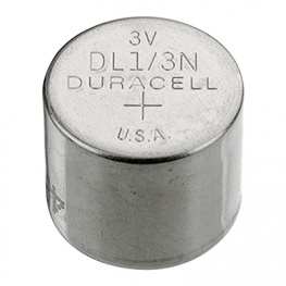 DL 1/3N, Батарея: литиевая; 3В; 1/3N, дисковая; Кол-во бат:1; O11,6x10,8мм, Duracell