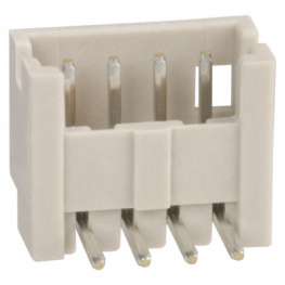 DF13-4P-1.25DS(20), Гнездо; провод-плата; "папа"; DF13; 1,25мм; PIN: 4; THT; на PCB, Hirose