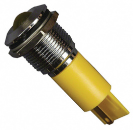 Q16P1CXXY24E, LED Indicator yellow 24 VDC, APEM