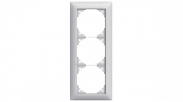 2913.FMI.61, Cover frame 88 x 7.3 x 208 mm white 1 x 3, Feller CH