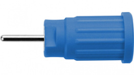 SEPB 6449 NI / BL, Laboratory socket diam. 4 mm Blue CAT III, Schutzinger
